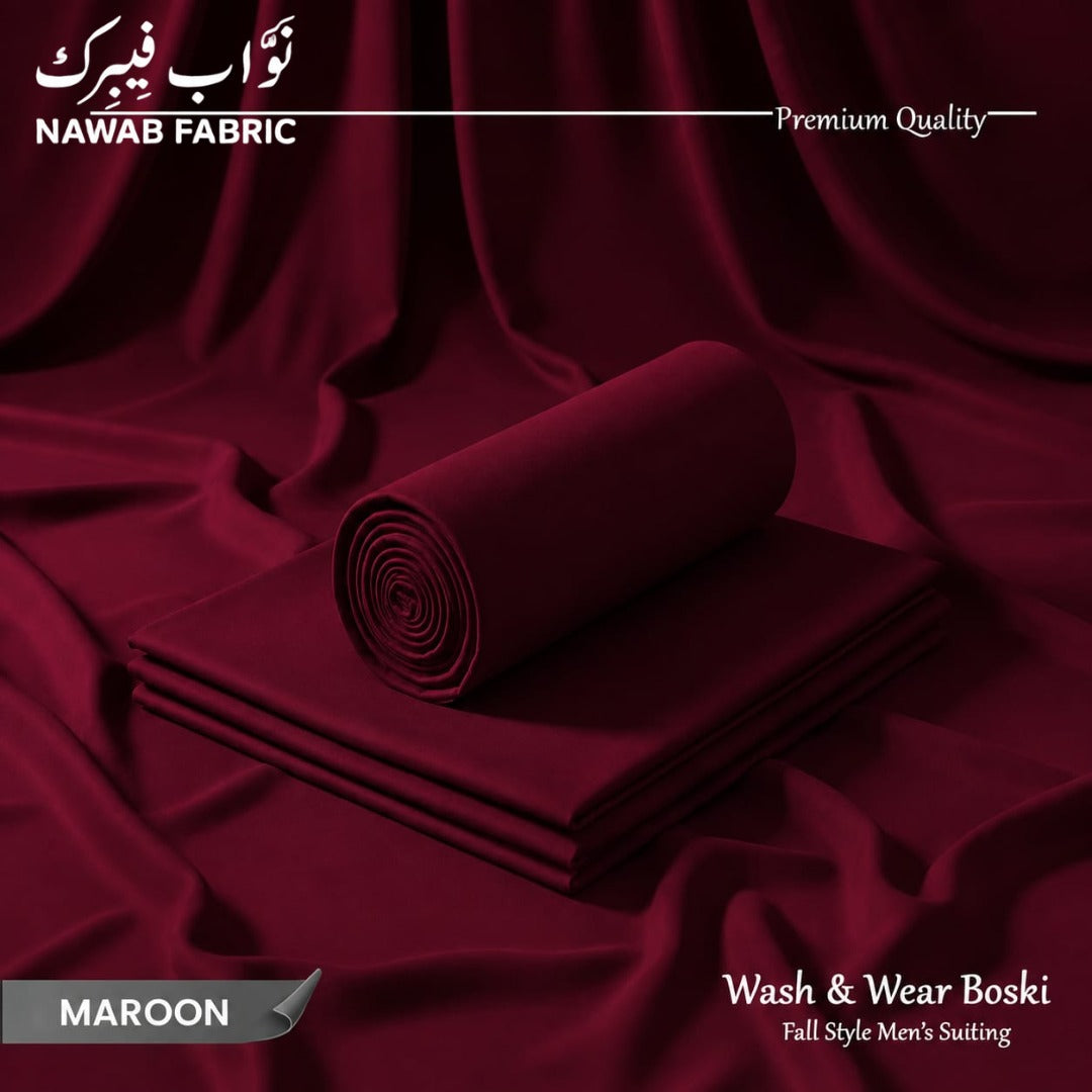 Boski Wash & Wear - Maroon