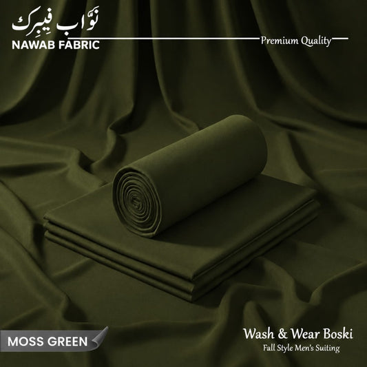 Boski Wash & Wear - Moss Green